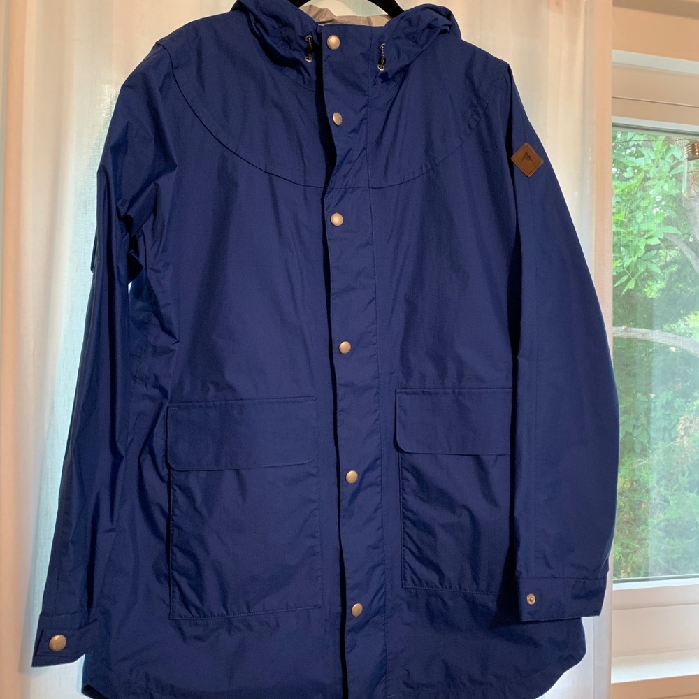 BURTON DRY RIDE SOFT SHELL RAIN JACKET